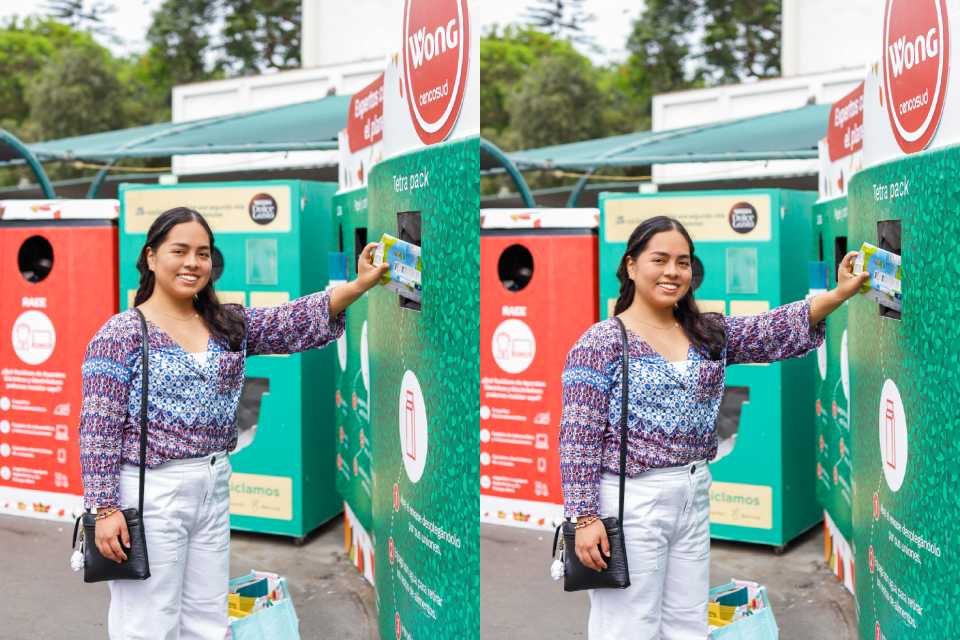 Residuos reciclados durante fin de año
