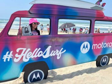 Surf, tecnología y diversión con Motorola Perú