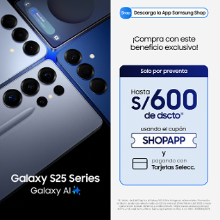 Arrancó preventa de Serie Galaxy S25 en Perú
