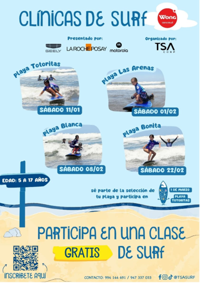 Surf, tecnología y diversión con Motorola Perú