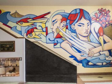 mural conmemorativo