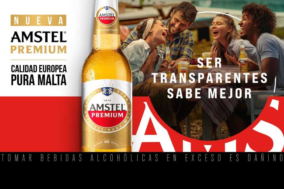 La calidad europea de Amstel Premium llega a Perú