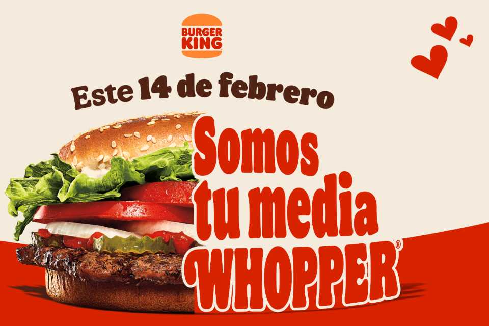 La hamburguesa de los solteros este San Valentín