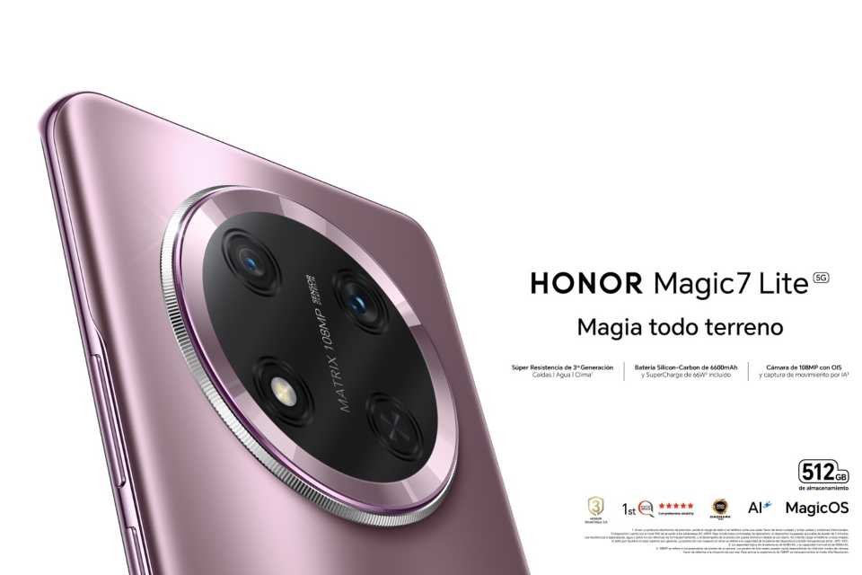 Llegó al Perú el HONOR Magic7 Lite