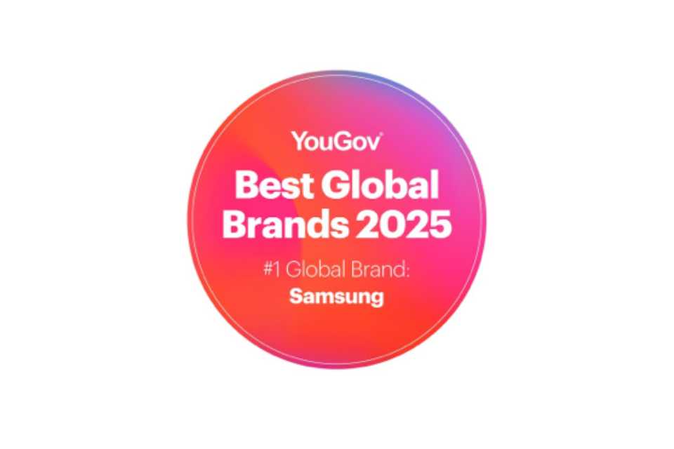 Samsung lidera el ranking Best Global Brands 2025 de YouGov