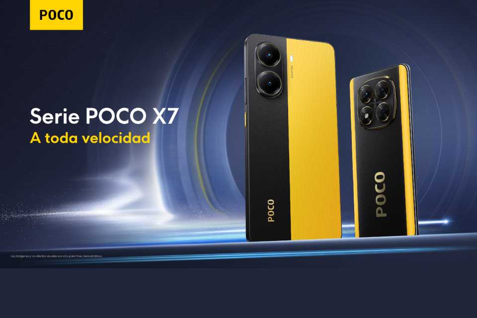 POCO avanza con la serie POCO X7