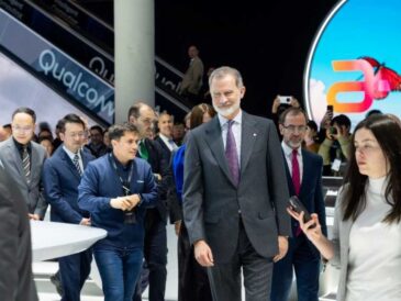 Rey Felipe VI de España inauguró el MWC 2025