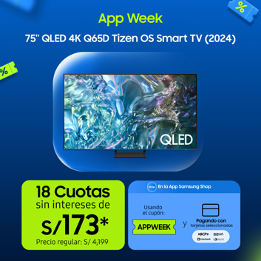 App Week de Samsung: Descubre las mejores ofertas de tecnología de hasta 45% de descuento