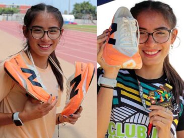 Cayetana Chirinos, campeona nacional de atletismo