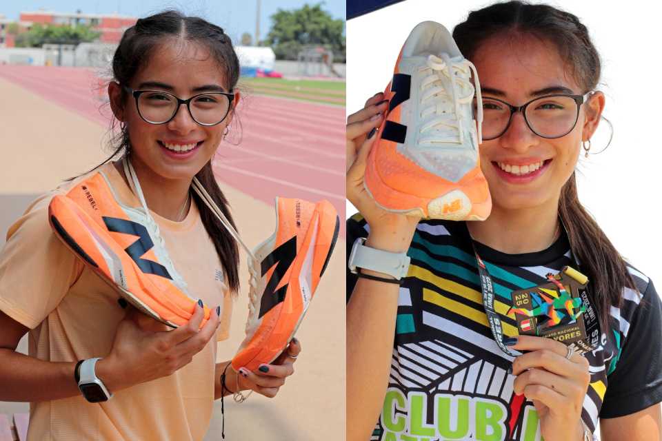 Cayetana Chirinos, campeona nacional de atletismo