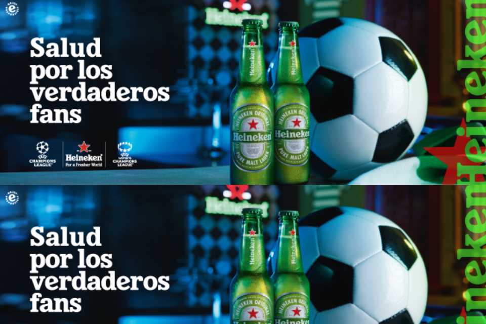 Heineken te lleva a la final de la Champions League