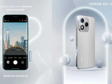 Creatividad a tope con el botón de cámara IA del HONOR 400 Lite y Gemini