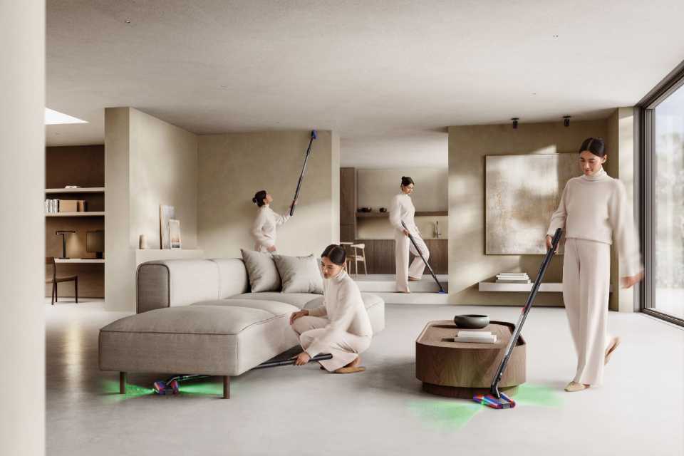 Dyson presenta la aspiradora más delgada del mundo