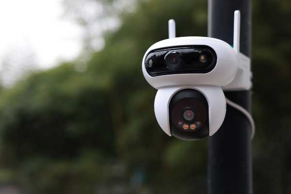 Cámara de doble lente para proteger tu casa o negocio