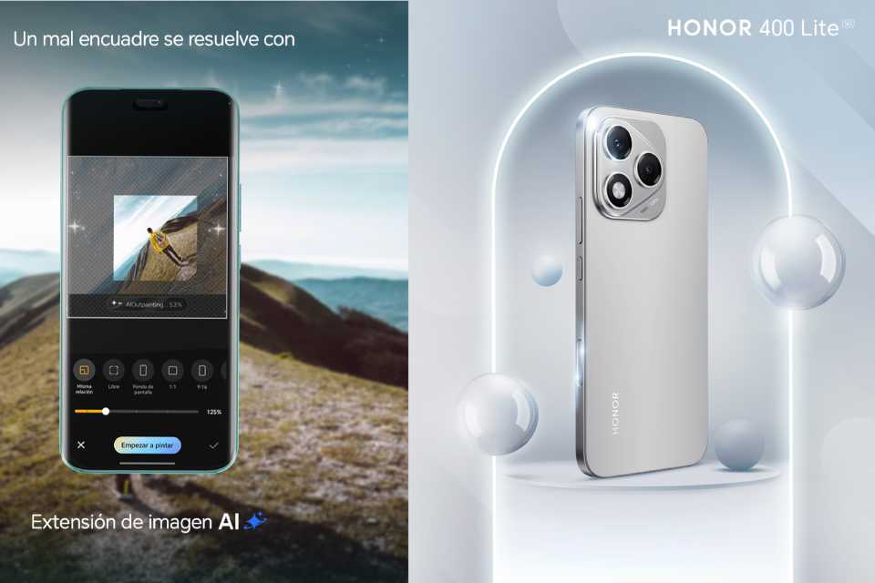 HONOR 400 Lite expande tu visión con Pintura con IA
