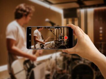 La grabación del vivo V50 se acerca al cine profesional