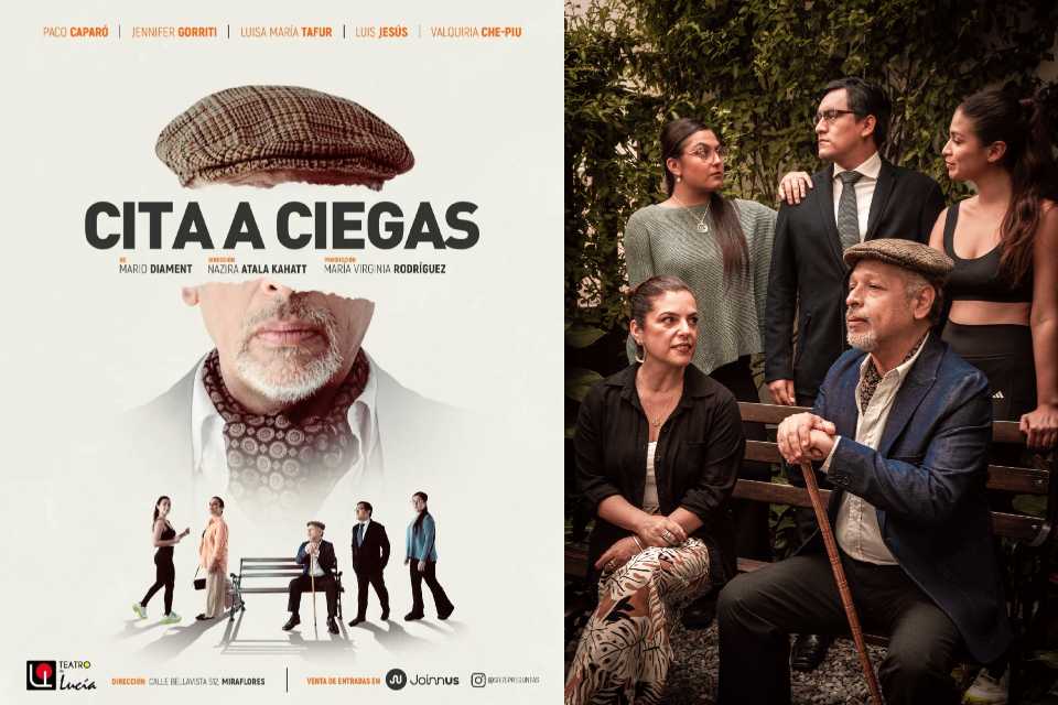 La sublime pieza teatral argentina CITA A CIEGAS vuelve