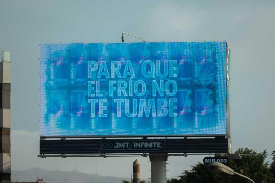 Que el frío no te tumbe: Un misterioso mensaje invade Lima