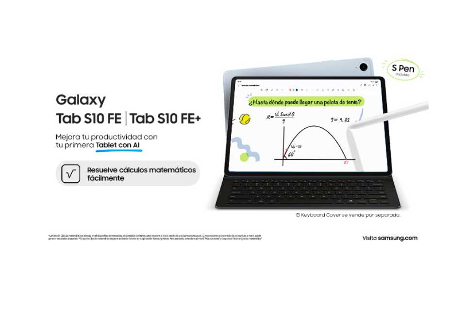 Samsung Perú presenta la serie Galaxy Tab S10 FE
