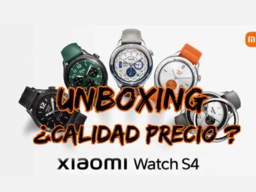 Unboxing del Xiaomi Watch S4