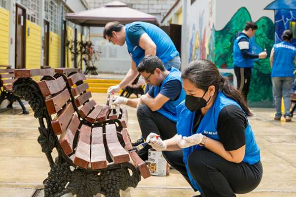 El voluntariado conecta a Samsung con las comunidades
