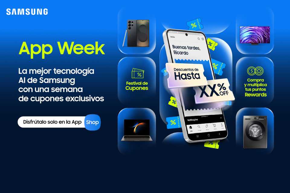App Week: Samsung ofrece ofertas exclusivas