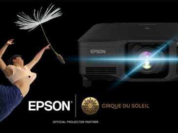 Epson impulsa el debut europeo del Cirque du Soleil como socio oficial de proyectores