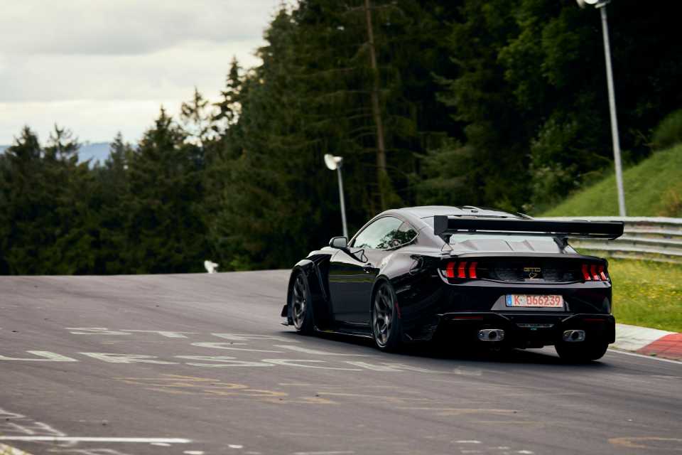 Ford Mustang GTD supera su propio récord en Nürburgring