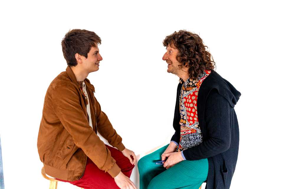 François Vallaeys en el Teatro de la Alianza Francesa de Lima