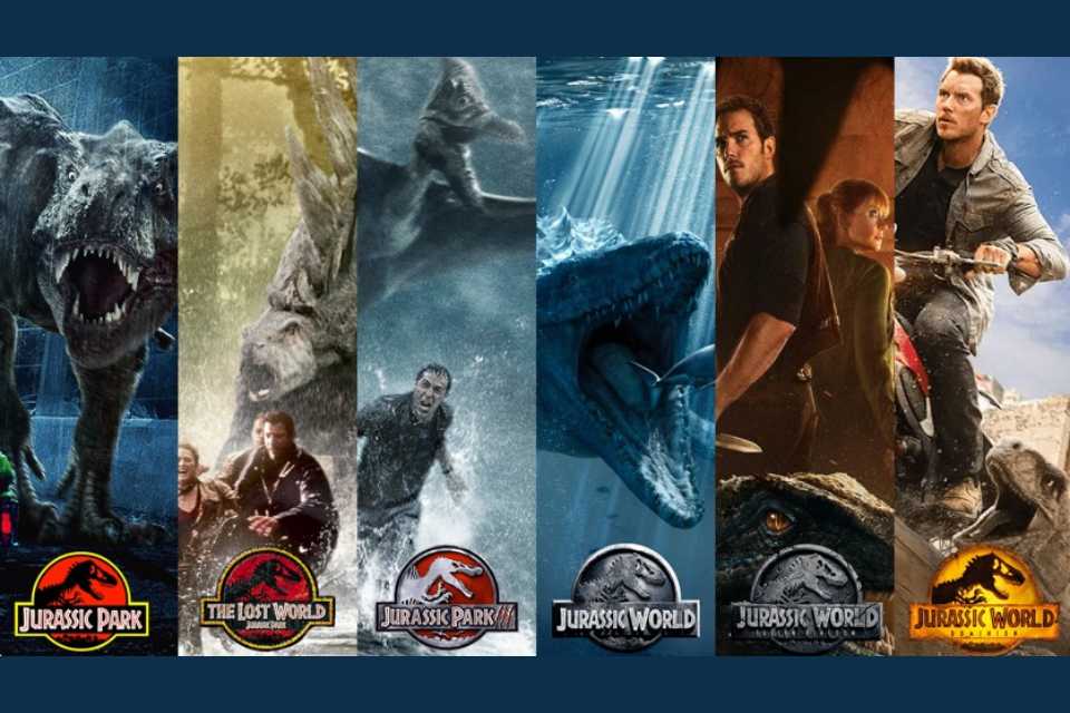 Jurassic Park, la saga completa sólo en Universal+