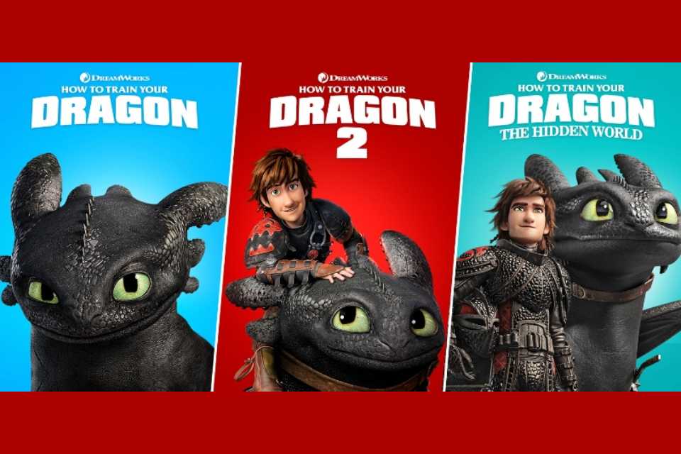 La trilogía HOW TO TRAIN YOUR DRAGON llega a Universal+