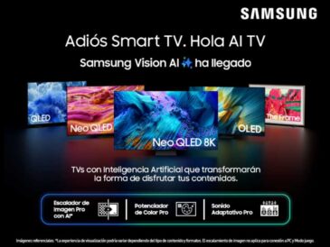 Nueva generación de televisores con Samsung Vision AI