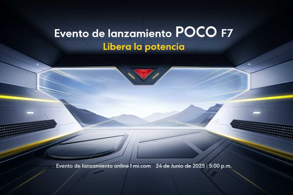 POCO presenta su nuevo smartphone gama alta POCO F7