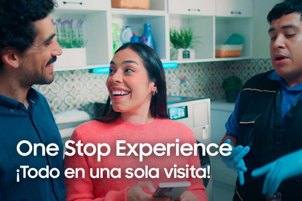 Samsung une entrega, instalación y reciclaje de productos