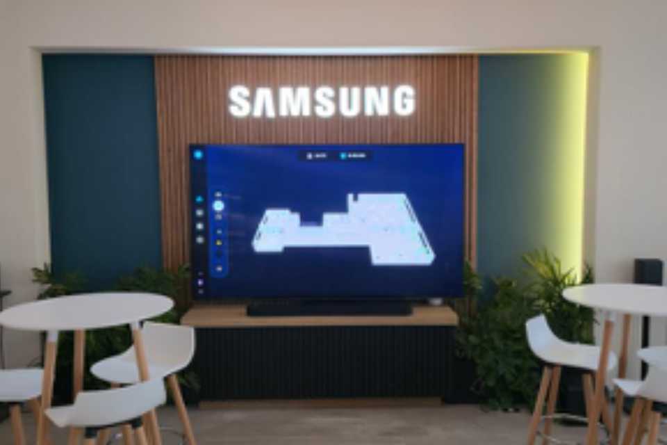 Una experiencia envolvente en SAM's House, el hogar inteligente de Samsung.