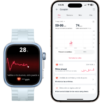 Usa el HUAWEI WATCH FIT 4 sin un celular Huawei