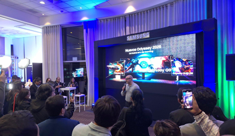 Samsung Perú presentó los nuevos monitores gamer Odyssey 2025