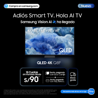 Vision AI ya en Perú: Samsung lanza su último lineal de televisores con inteligencia artificial