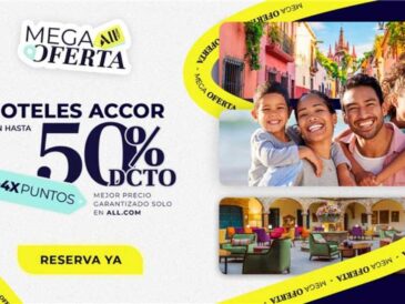 Accor lanza Mega Oferta con descuentos de hasta un 50%