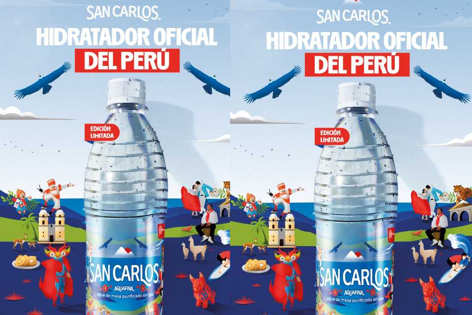 Agua San Carlos lanza etiqueta edición especial
