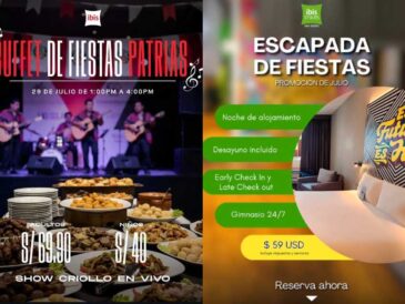 Celebrar Fiestas Patrias sin salir de Lima