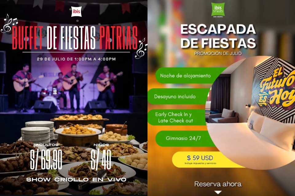 Celebrar Fiestas Patrias sin salir de Lima