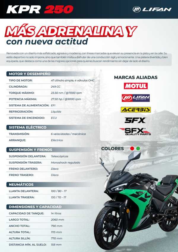 Expomoto 2025: Lifan presentó sus nuevos modelos