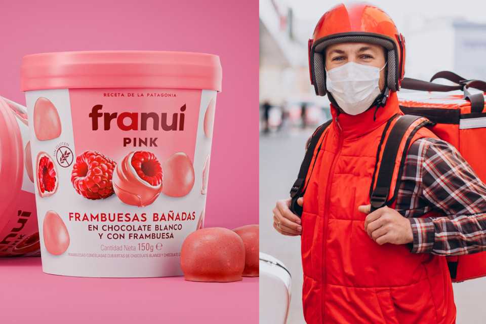 Franuí Pink en 10 minutos con Rappi