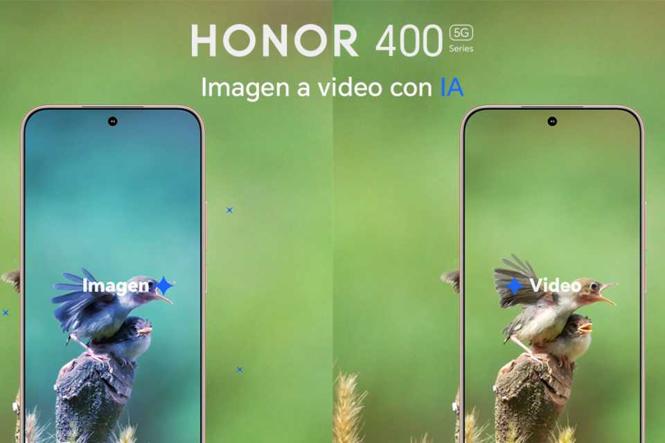 Imagen a video: Da movimiento a tus fotos en la Serie HONOR 400