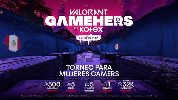 Kotex lanza el primer torneo gamer femenino