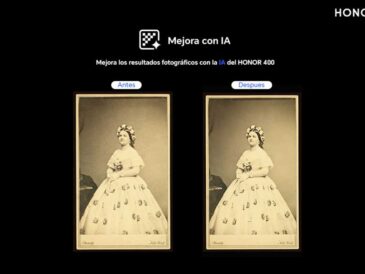 Mejora tus fotos con la IA del HONOR 400