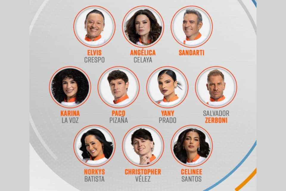 Nuevas estrellas se unen a TOP CHEF VIP