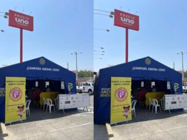 Precio Uno y Peruanos por Peruanos contra la anemia infantil