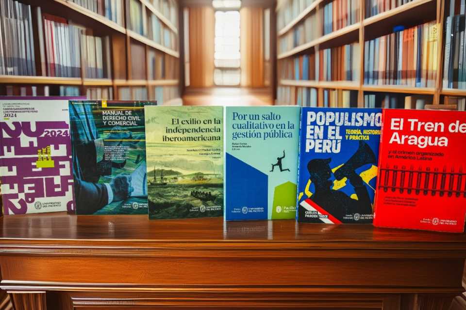 Publicaciones de la Universidad del Pacífico en la FIL Lima 2025
